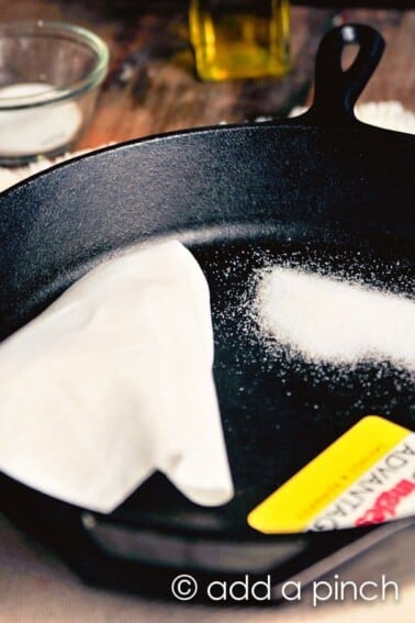 Cast Iron 101 :: How to Clean Cast Iron-2
