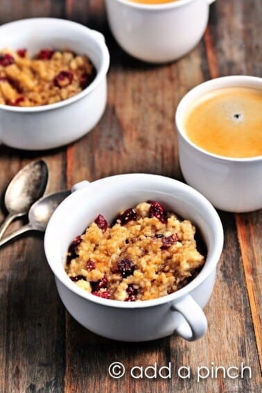 Bruleed Cherry Oatmeal Recipe