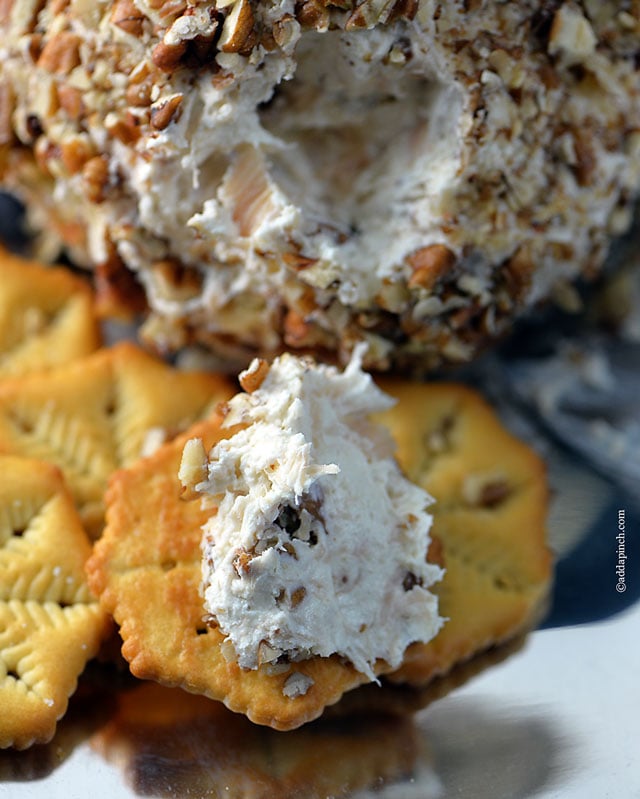 Chicken Cheese Ball | ยฉaddapinch.com