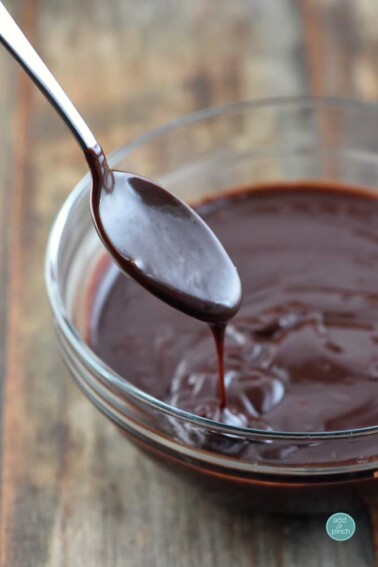 Chocolate Ganache Recipe from addapinch.com