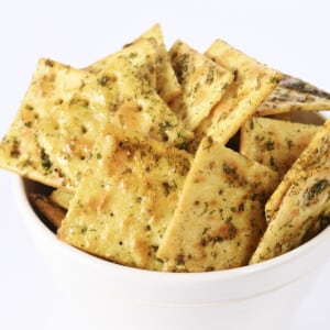 Spicy Ranch Firecrackers in a white bowl.