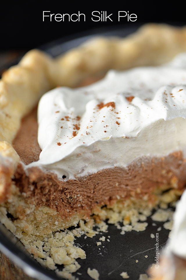 French Silk Pie | ยฉaddapinch.com