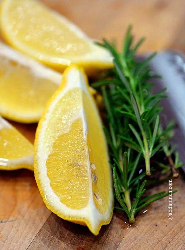 Lemon Rosemary Potpourri | ยฉaddapinch.com