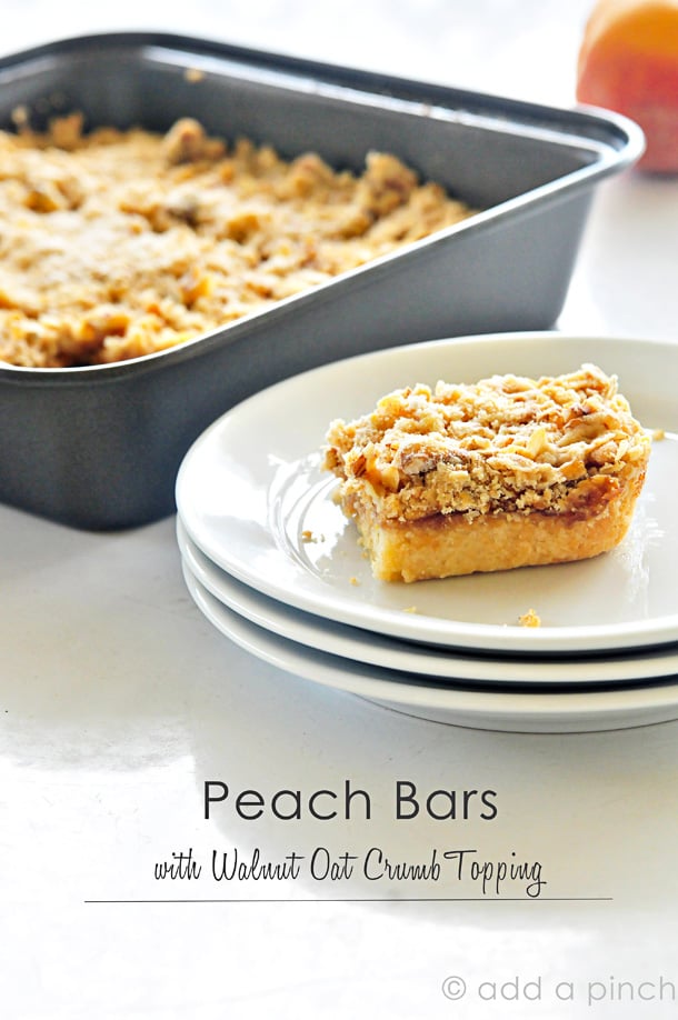 Peach Bars | Add a Pinch Peach Bars | Add a Pinch