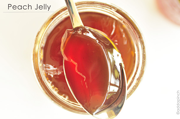 Peach Jelly Recipe | Add a Pinch 