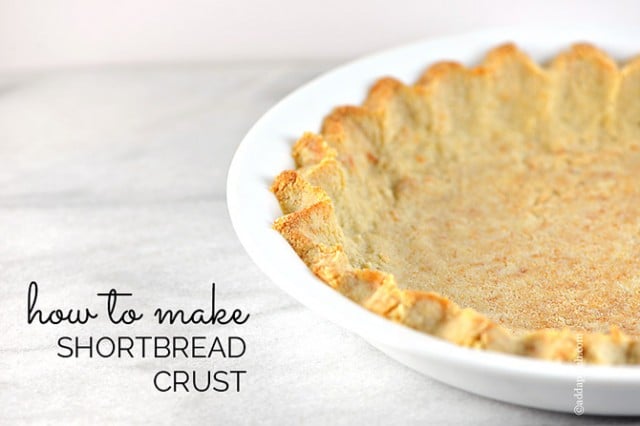Shortbread Crust | ©addapinch.com