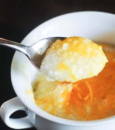 Slow Cooker Grits | ©addapinch.com